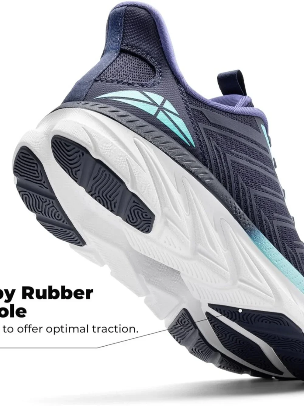 Women's Blue Slip On Walking Shoes Running Comfortable Breathable Sneakers